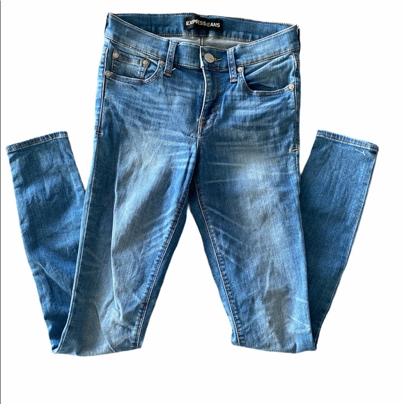 Express Mid Rise Jean Legging